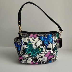 NEW ONE Coach butterfly print purse. RARE!